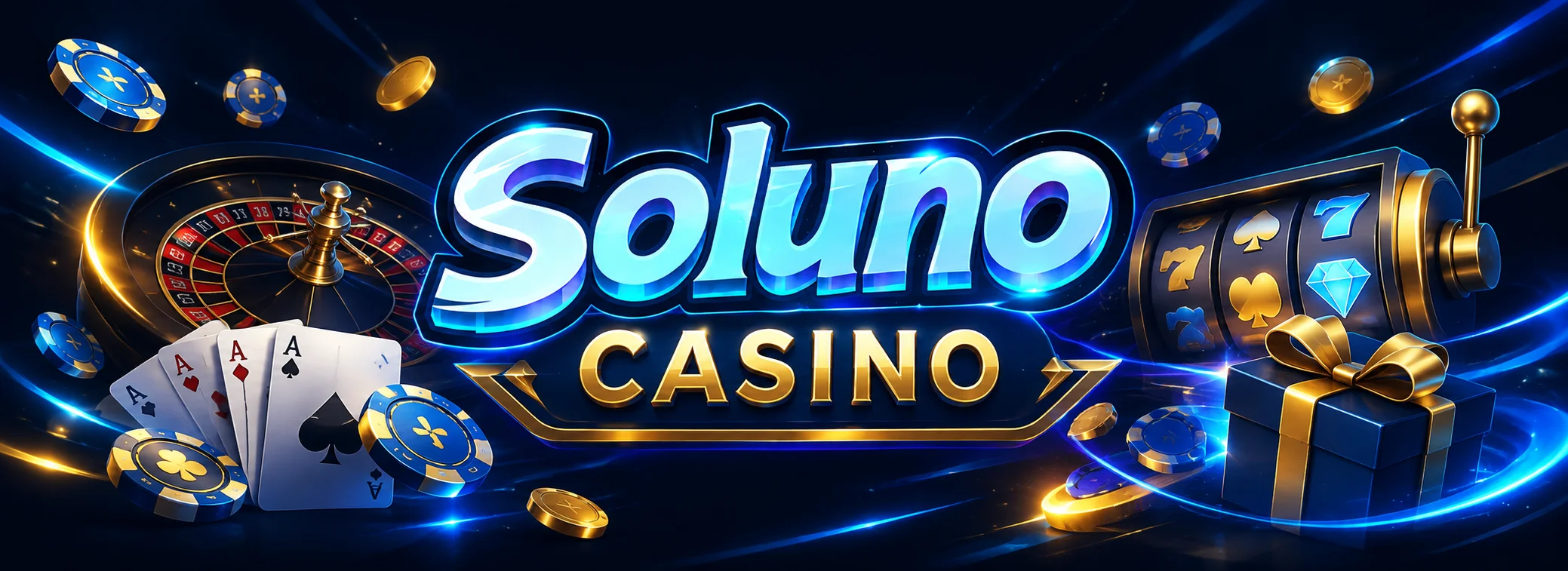 Banner de Soluno Casino México con el bono de hasta 50% en el primer depósito